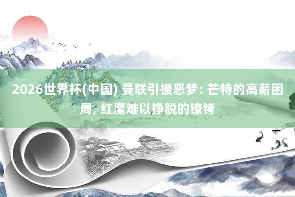 2026世界杯(中国) 曼联引援恶梦: 芒特的高薪困局， 红魔难以挣脱的镣铐